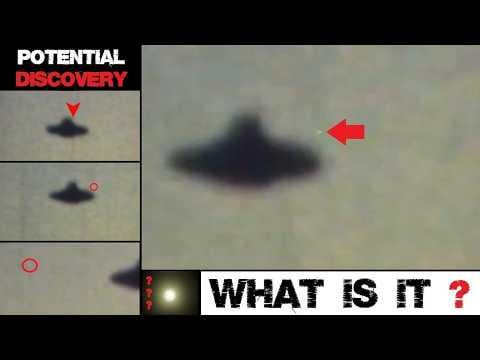 Potential Anomaly found in old UFO Video: It looks like a small white or yellow orb manouvering around a flying saucer, the footage is several decades old and in itself already controversial, maybe its not significant, looking for analyses. Video quality is bad due to age & zoom, source video incl.