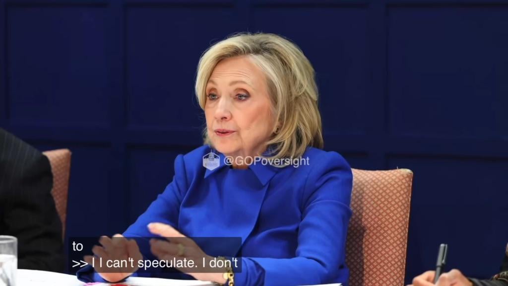 All UFOs / UAPs questions to Hillary Clinton (GOP)