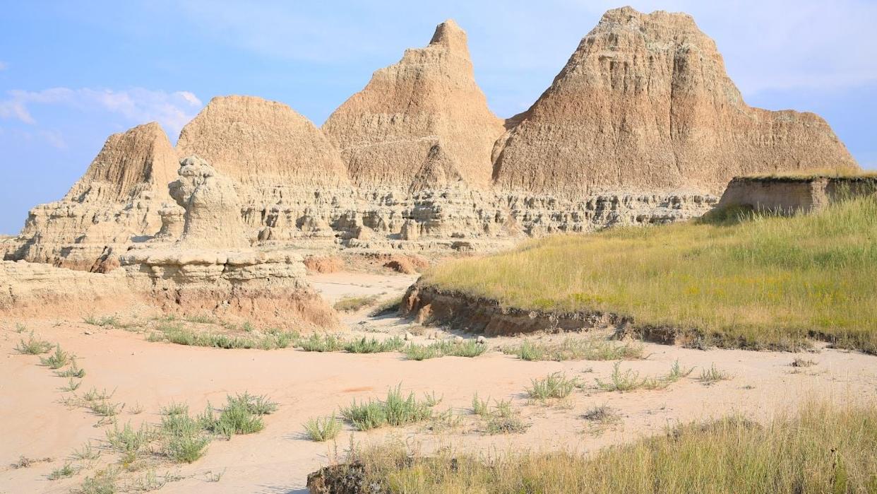 Badlands National Park in South Dakota, USA