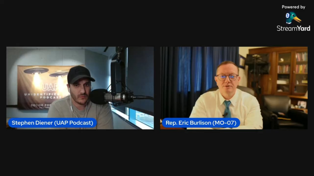 Burlison describes some of the videos he saw, he saw video of intelligently controlled plasma orbs. He is now a believer "I can now definitively say there's something there"