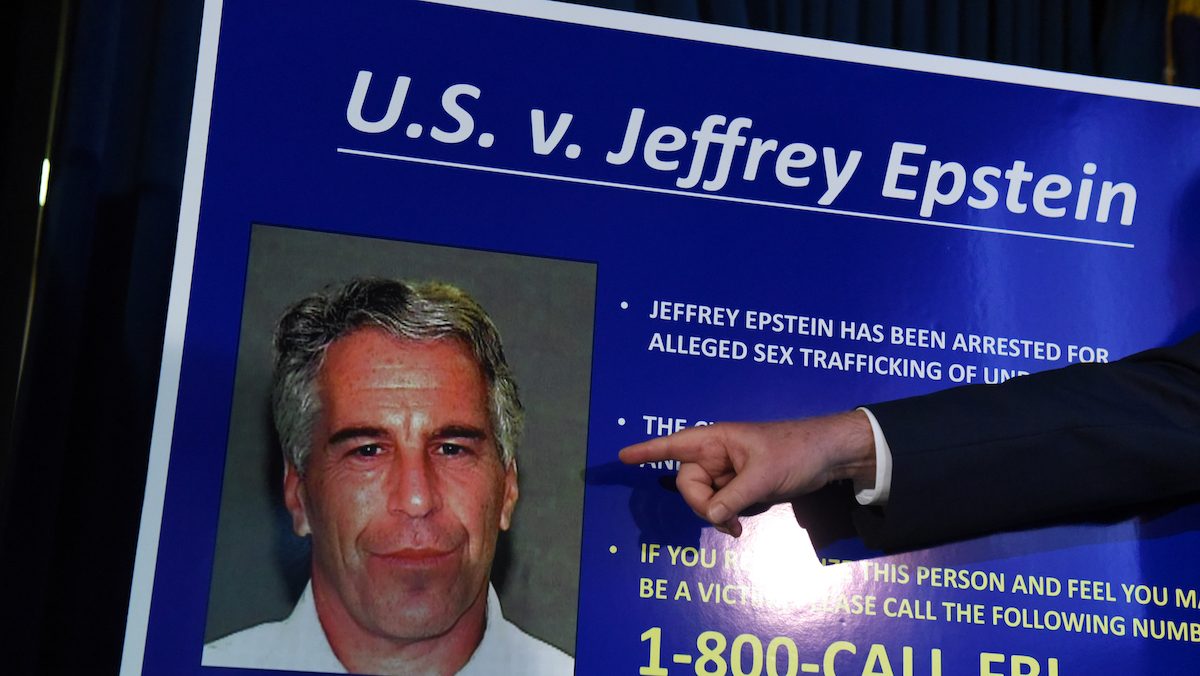 US Attorney for the Southern District of New York Geoffrey Berman announces charges against Jeffery Epstein