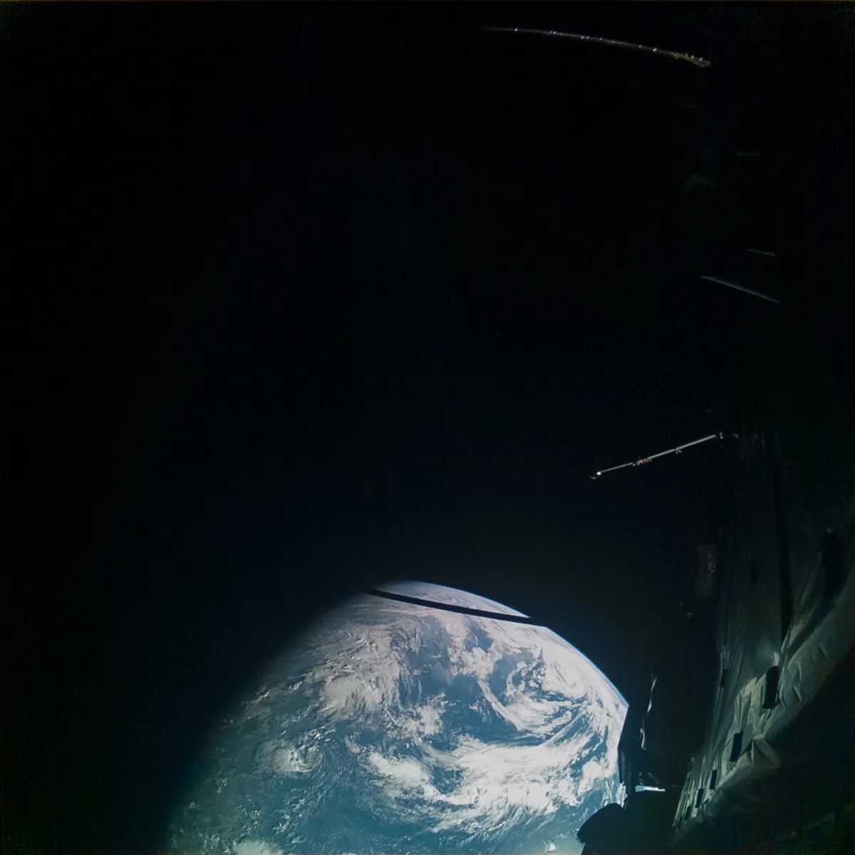 Image of Earth captured by the European Space Agency's Juice spacecraft during a flyby on 20 August 2024.