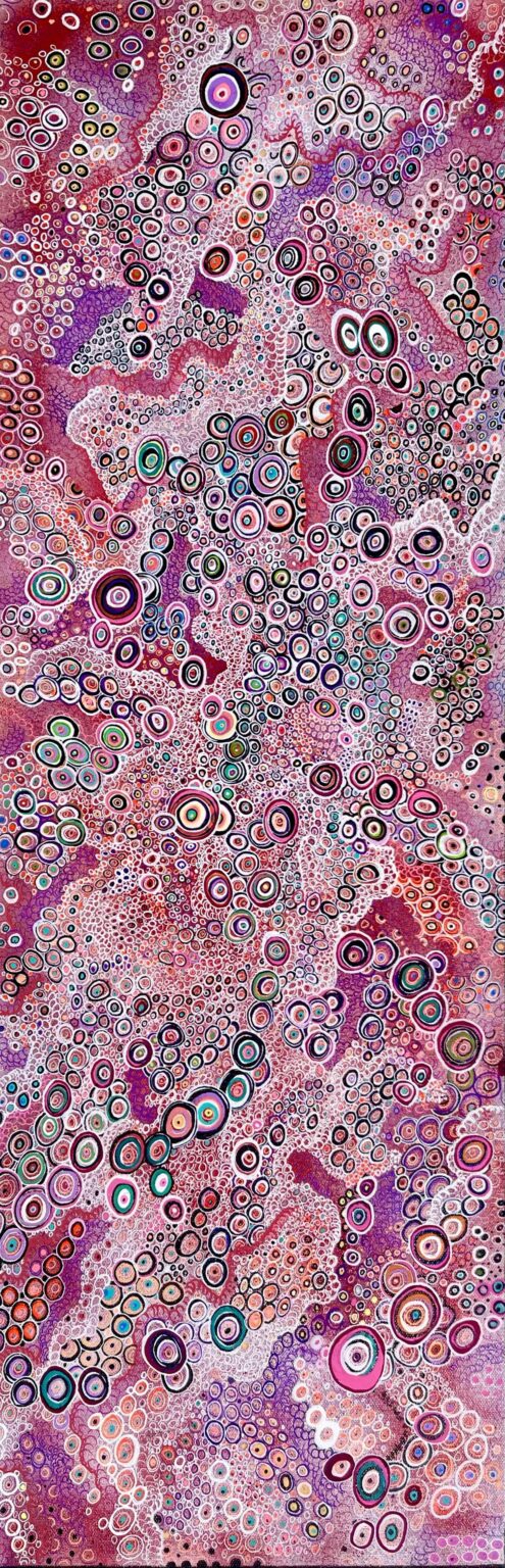 The Outer Range- Ink and Acrylic Painting