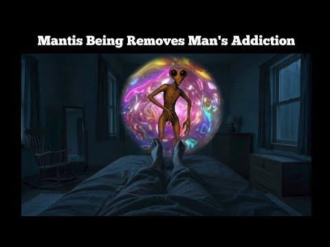 Mantis Being Removes Man's Addiction