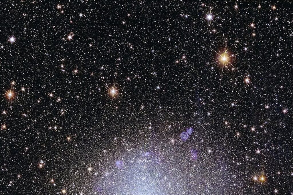 The universe is filled with countless galaxies, stars and planets. Humans may one day discover extraterrestrial life.