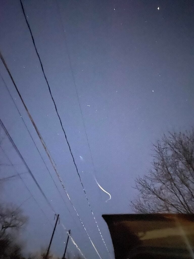 Maryland rocket launch? Saw at 8:10 PM EST