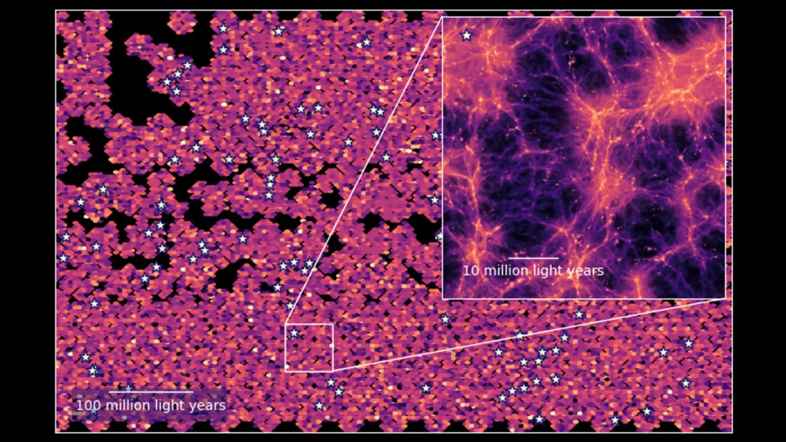 Astronomers create the largest 3D map of the early universe revealing hidden galaxies