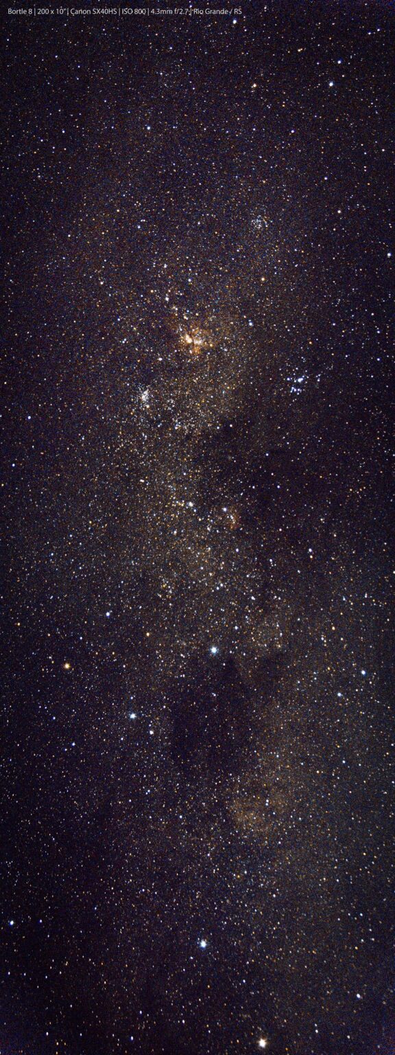 Eta Car region with an old SX40HS no tracking