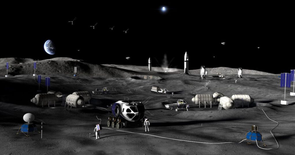 NASA plans for Moon base by 2028, Mars next