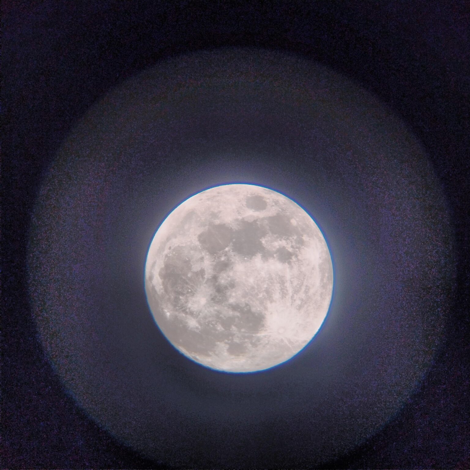The moon