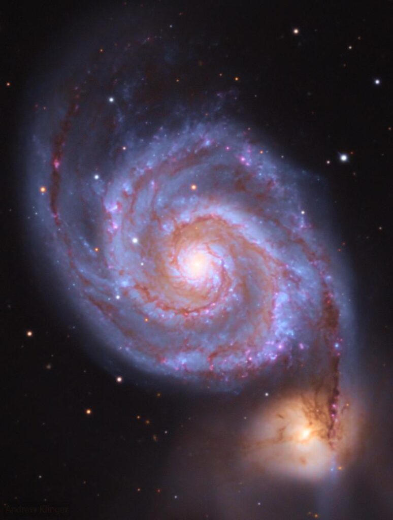 The Whirlpool Galaxy (M51) The Whirlpool Galaxy (M51)