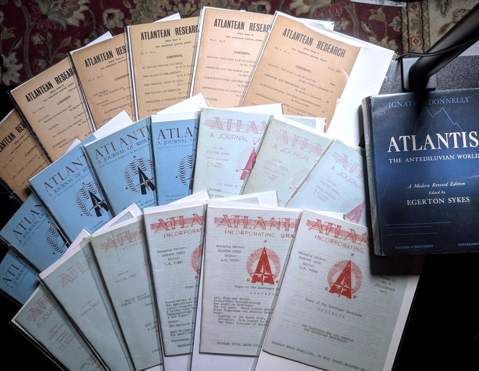 Atlantis: A Journal of Research - Edited by Egerton Sykes (1949-1973)