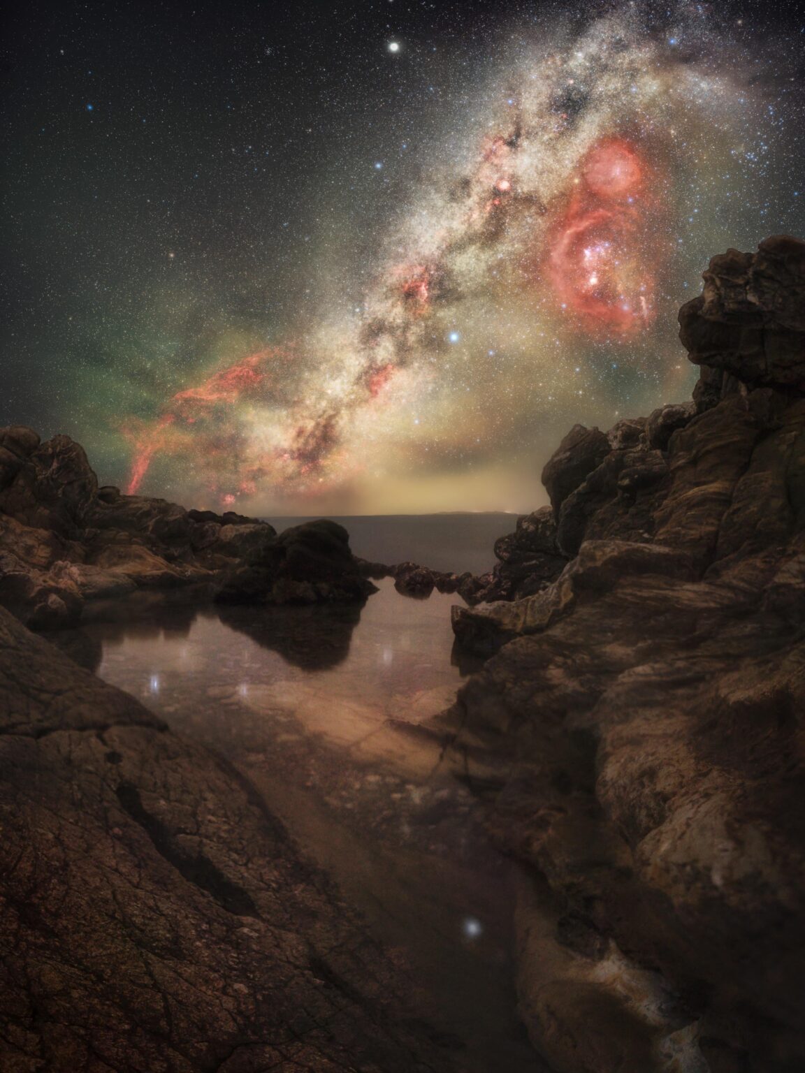 Gum nebula in Tuscany