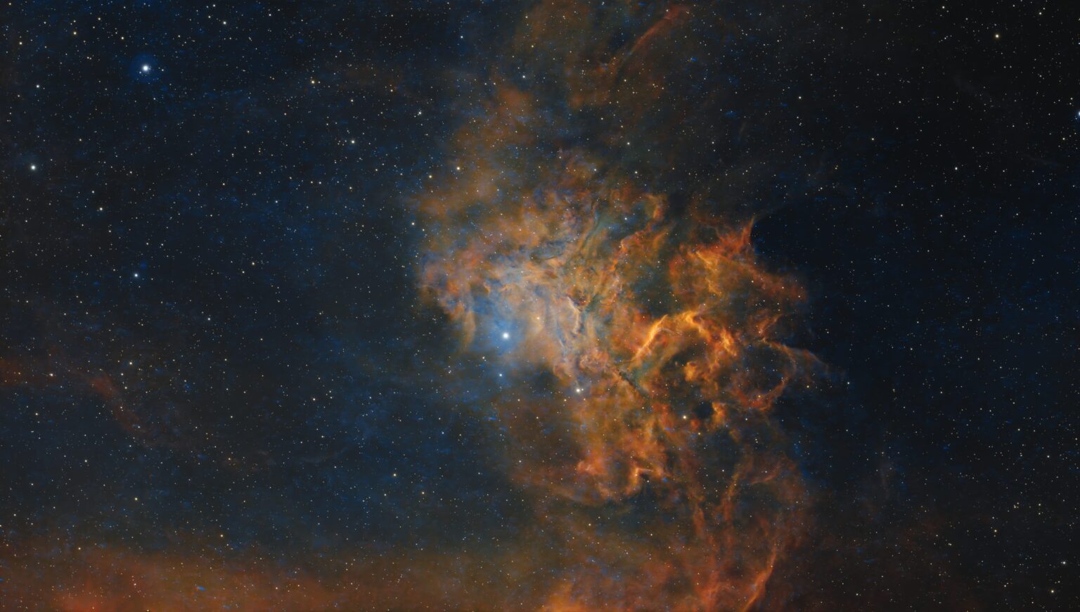 IC 405 - The Flaming Star Nebula