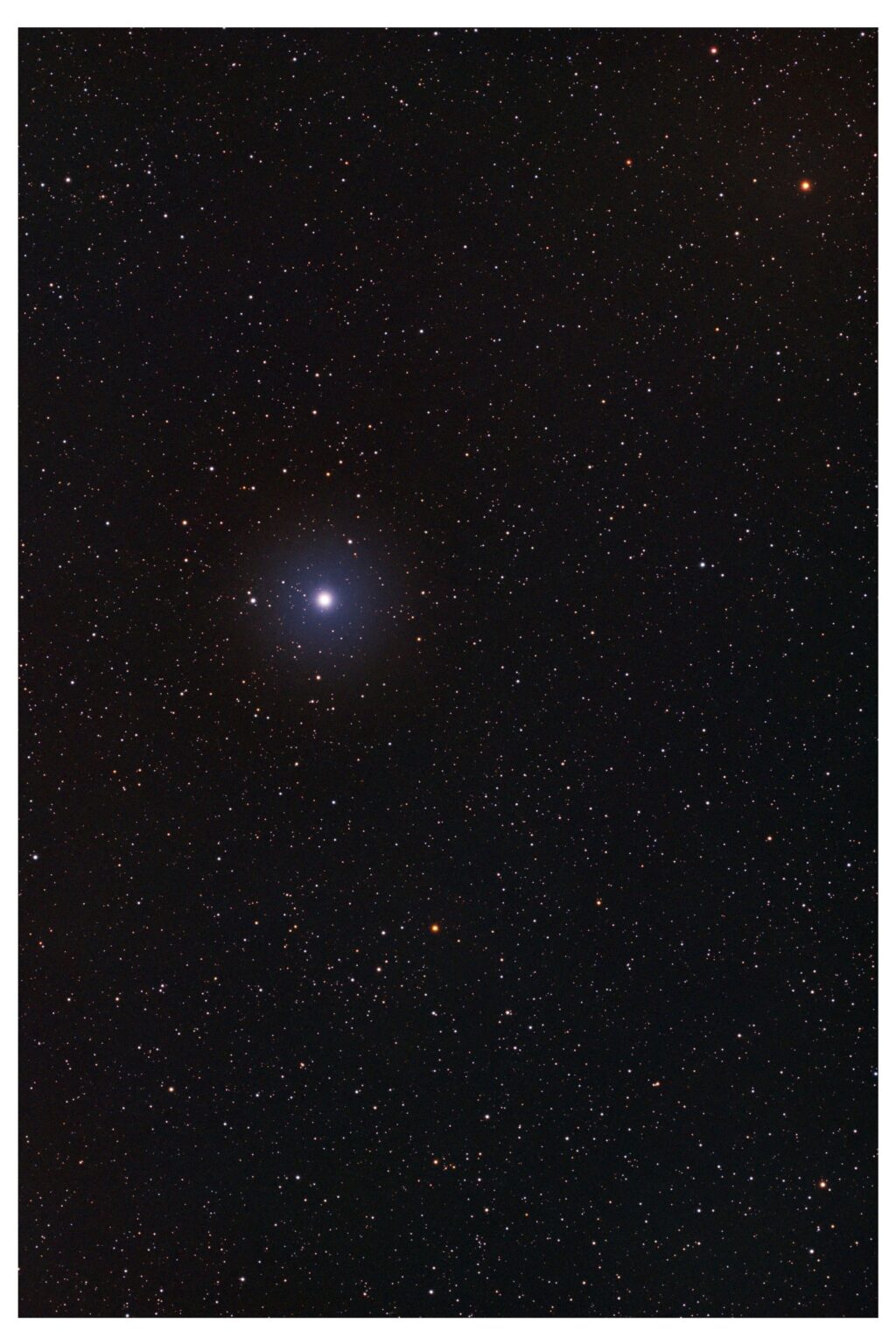 The Cynosure from Bortle 8 in 180mm