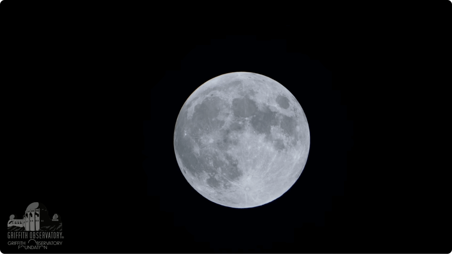 Today's Total Lunar Eclipse, LIVE from Griffith Observatory