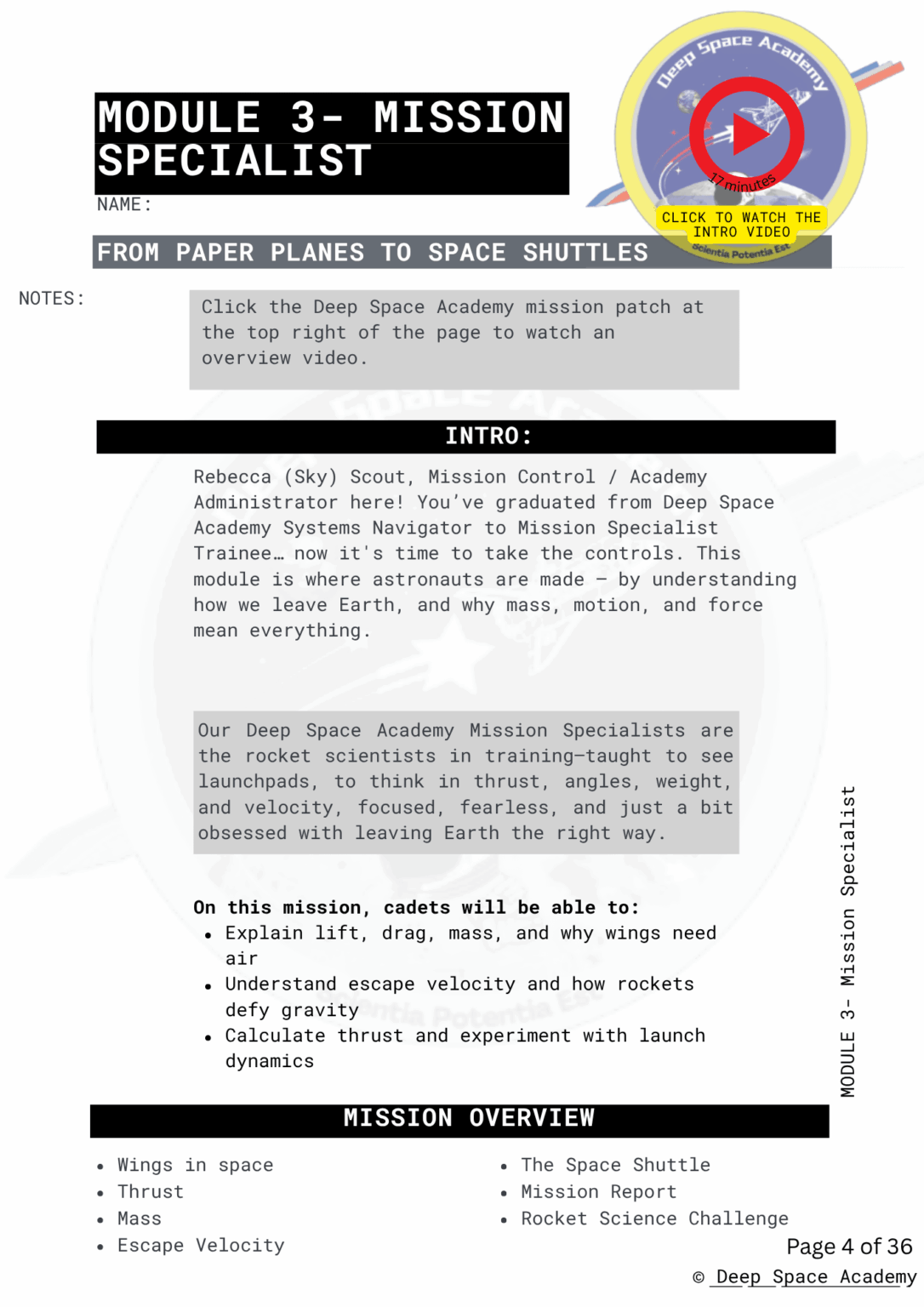 I was that kid who wanted real spaceflight science, so I built what I didn’t have. Free module on rocket propulsion, orbital mechanics, and mass budgets for kids who want the REAL STUFF I was that kid who wanted real spaceflight science, so I built what I didn't have. Free module on rocket propulsion, orbital mechanics, and mass budgets for kids who want the REAL STUFF