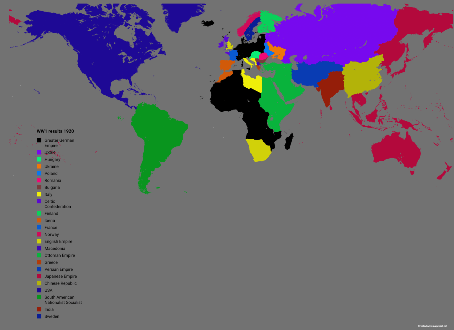 How would the interim period play out and how long would it be until ww2 if WW1 settled like this in 1920 with the world totally devastated worse then OTL