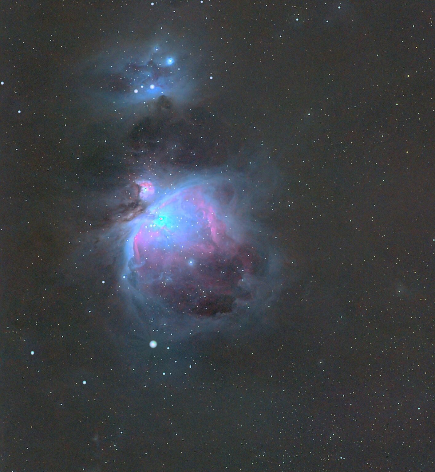 M42: Orion Nebula; OSC, 140 min M42: Orion Nebula; OSC, 140 min