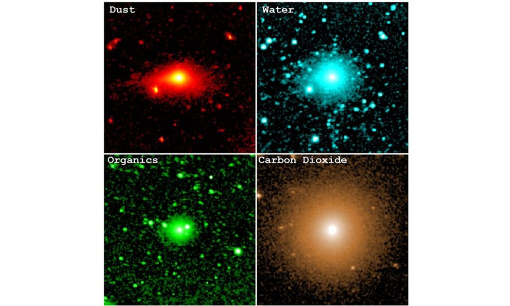 NASA tracks rare interstellar comet carrying organic molecules