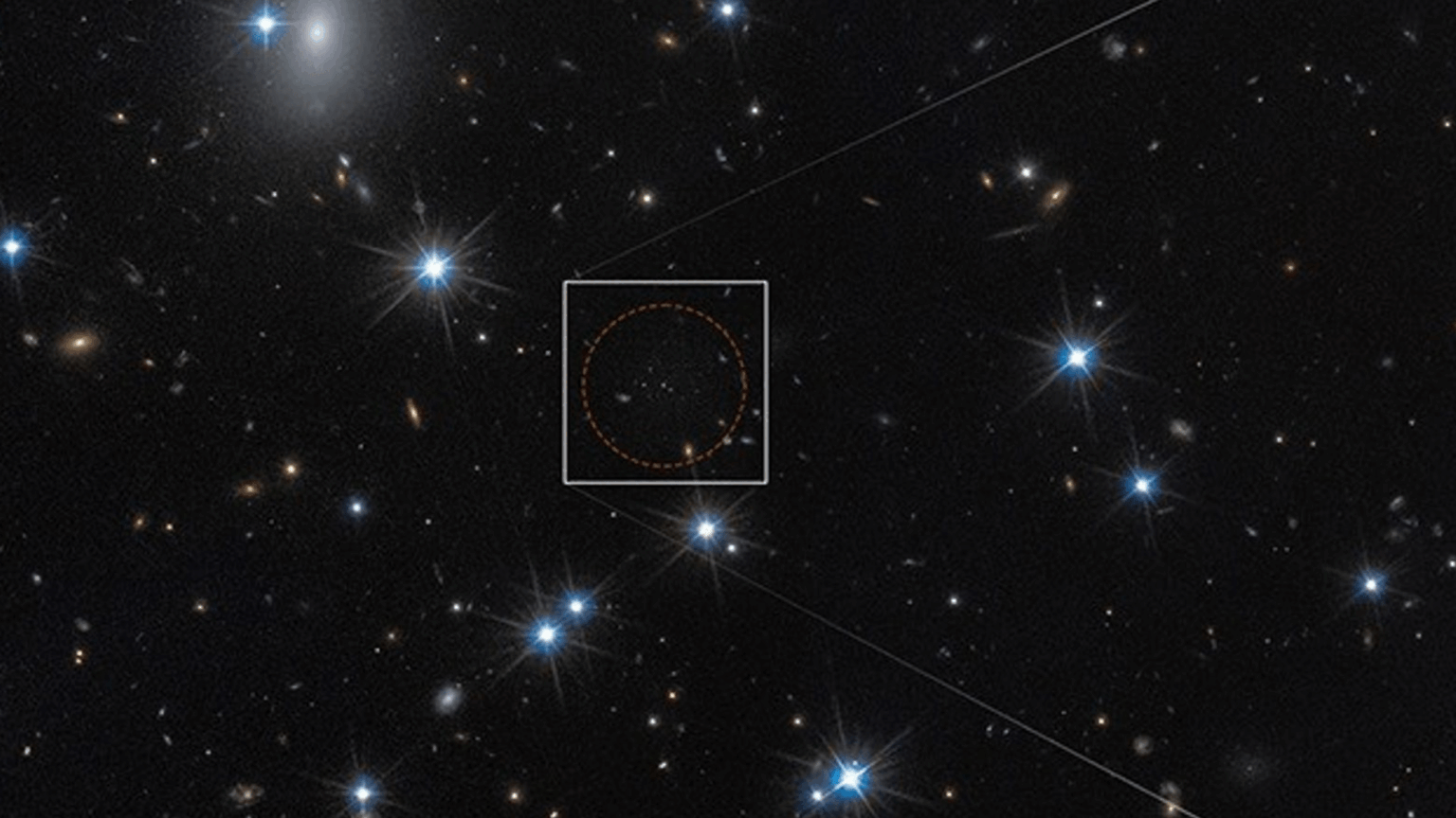 NASA Scientists Found a Nearly Invisible 'Ghost Galaxy' Made of 99% Dark Matter
