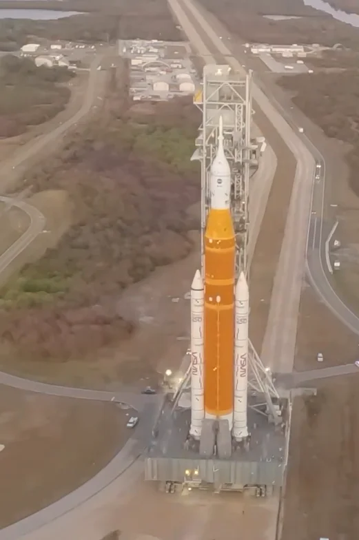 NASA has shared incredible footage of its Artemis II rocket and spacecraft being taxied around the Kennedy Space Center - and it’s amazing to see