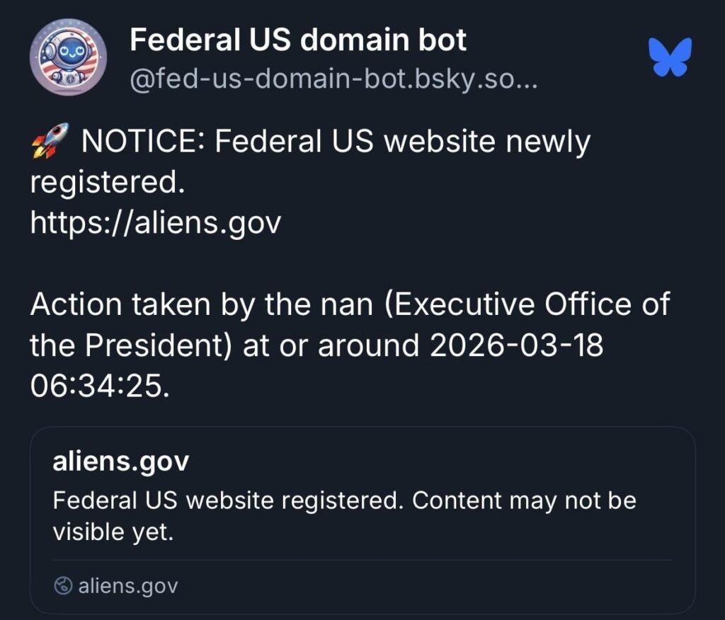 A curious development