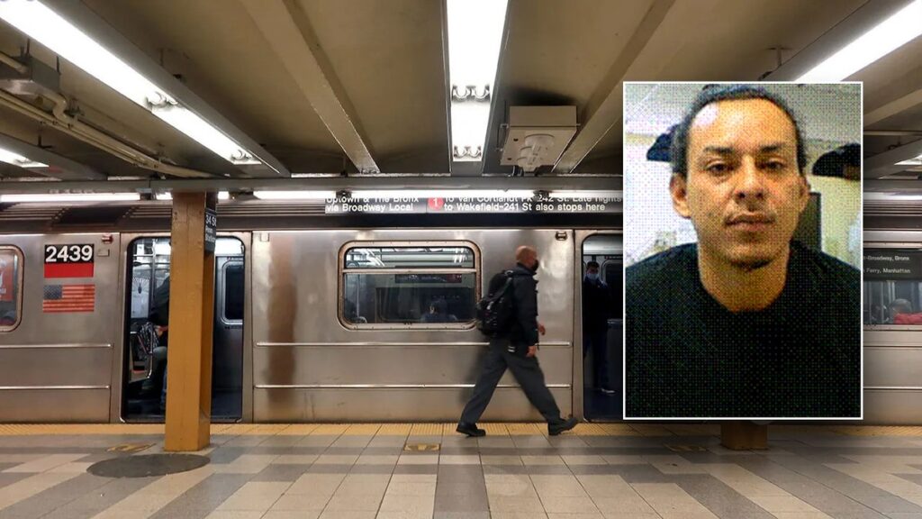 Mugshot of man who unprovoked shoved two people onto the tracks at a NYC subway system, including elderly Air Force vet in critical condition