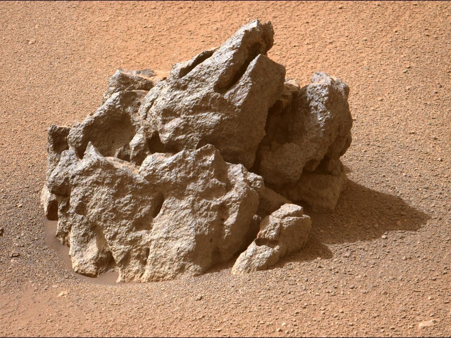 Rock on Mars photographed 3.3.26