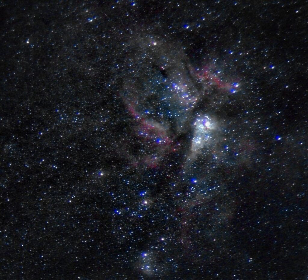 A gloriosa Nebulosa ETA CARINAE ( C92) fotografada no meu celular+Binóculo Celestron cometron 7×50 (sem rastreamento) A gloriosa Nebulosa ETA CARINAE ( C92) fotografada no meu celular+Binóculo Celestron cometron 7x50 (sem rastreamento)