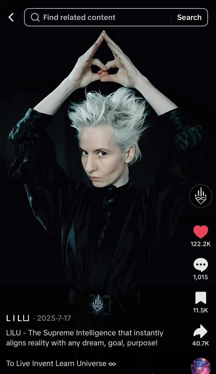 Is this the announcement of alien-level technology? 'LILU Supreme Intelligence' claims reality-warping capabilities.