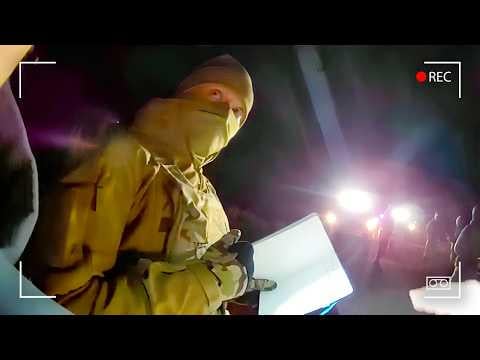 [Bodycam-footage] NASA contractor is evicted from Area 51 after breaking in at night, claims he was there due to a time dilation anomaly.