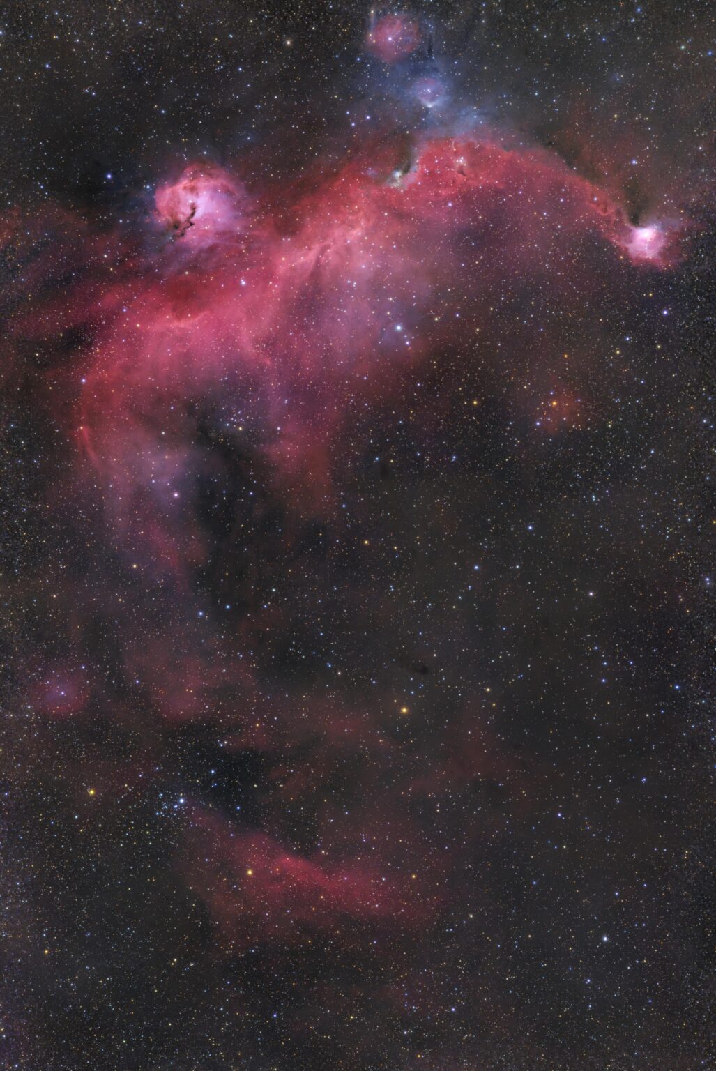 Seagull Nebula, IC 2177