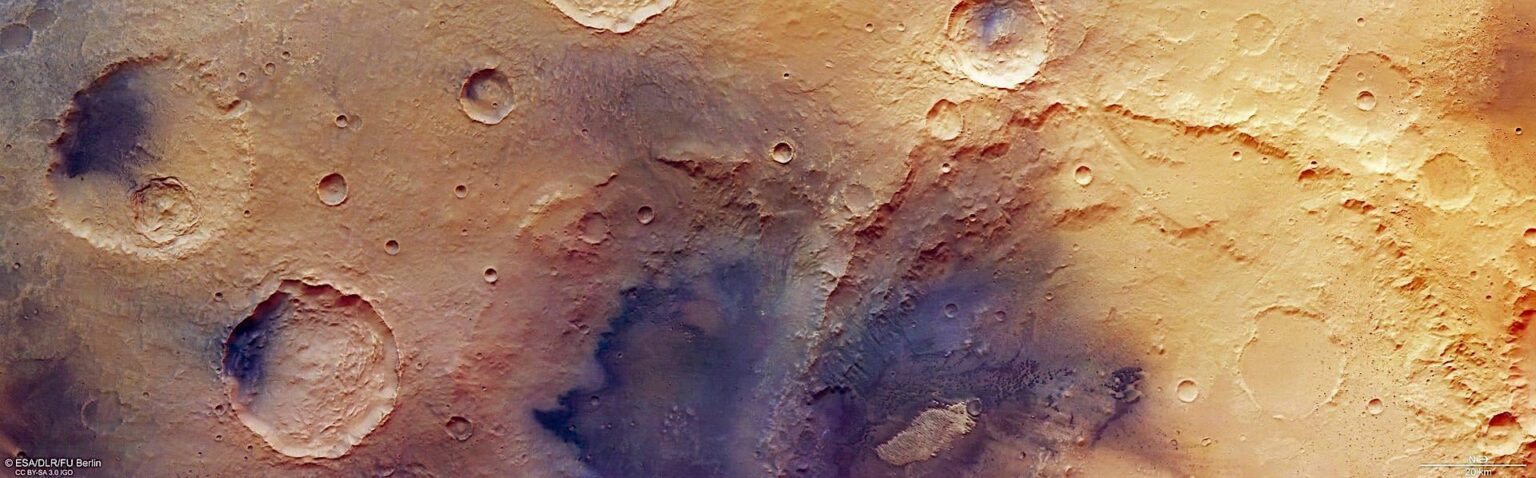 One of Mars’ oldest geological formations One of Mars' oldest geological formations