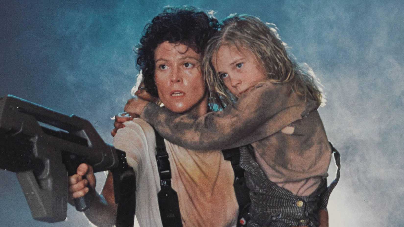 Ripley and Newt from Aliens