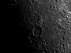 Tonight's Beautiful Close Up Of The Aged And Battered Lunar Surface.