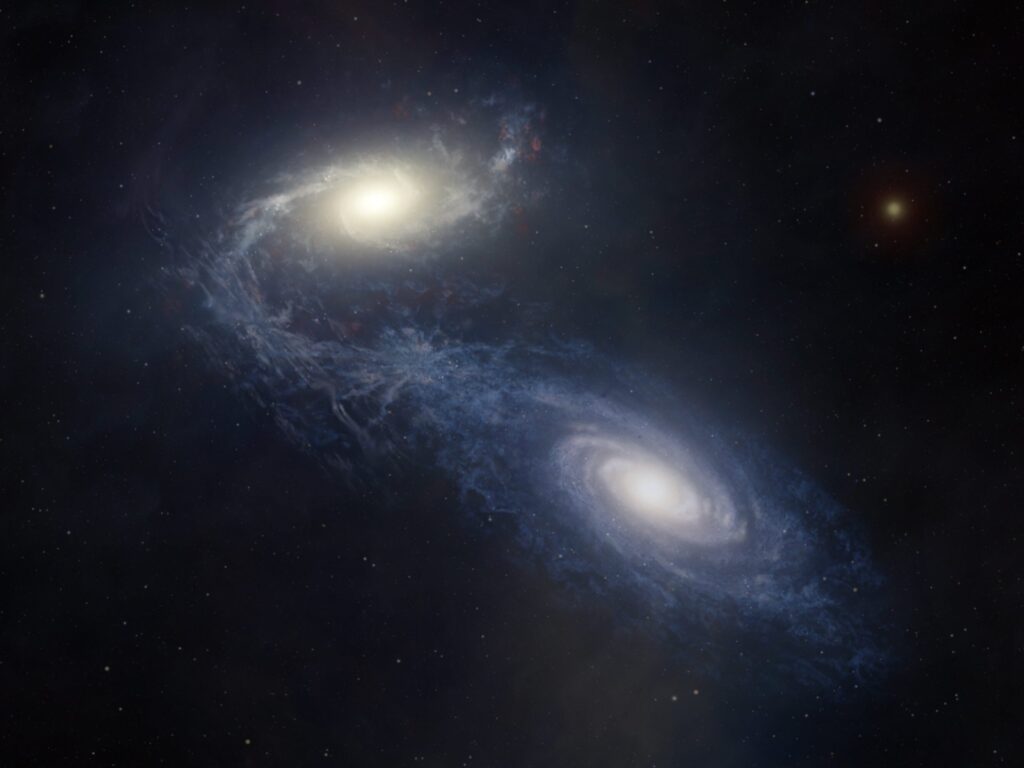 Space archaeology explores the evolution of a spiral galaxy Space archaeology explores the evolution of a spiral galaxy