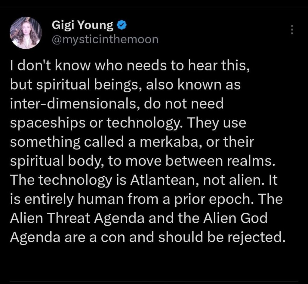 Inter-dimensional Not Extraterrestrial