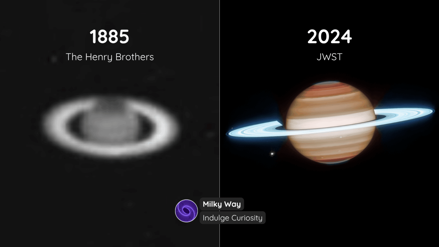First image of Saturn in 1885