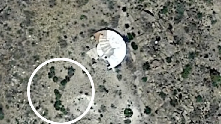 UFO cover-up on Google Earth