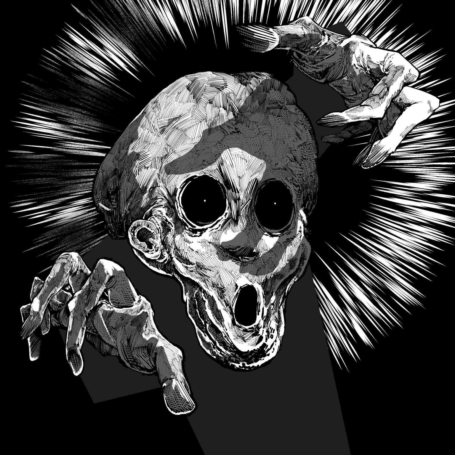 Alien Escapee - Delancey Throne. Digital.