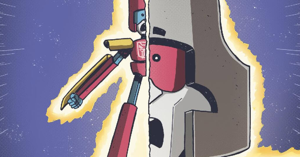 Skybound Comet, Image Comics & Hasbro Share First Look at TRANSFORMERS: Worst Bot Ever-Bot Swap!