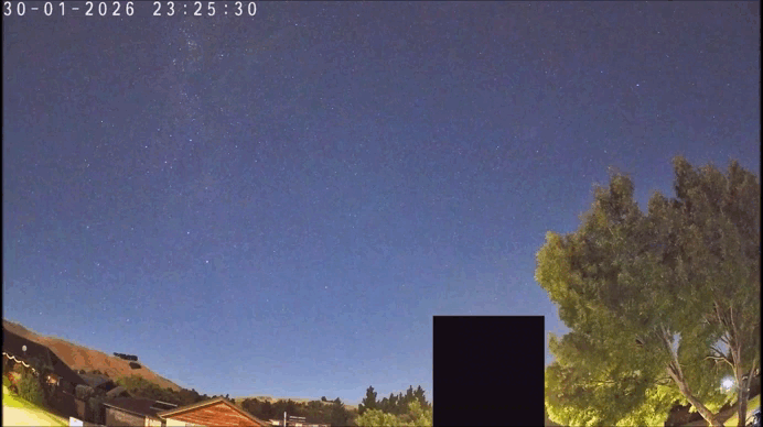 Meteor 30th January 2026. Marlborough, New Zealand. By Lynda Mai