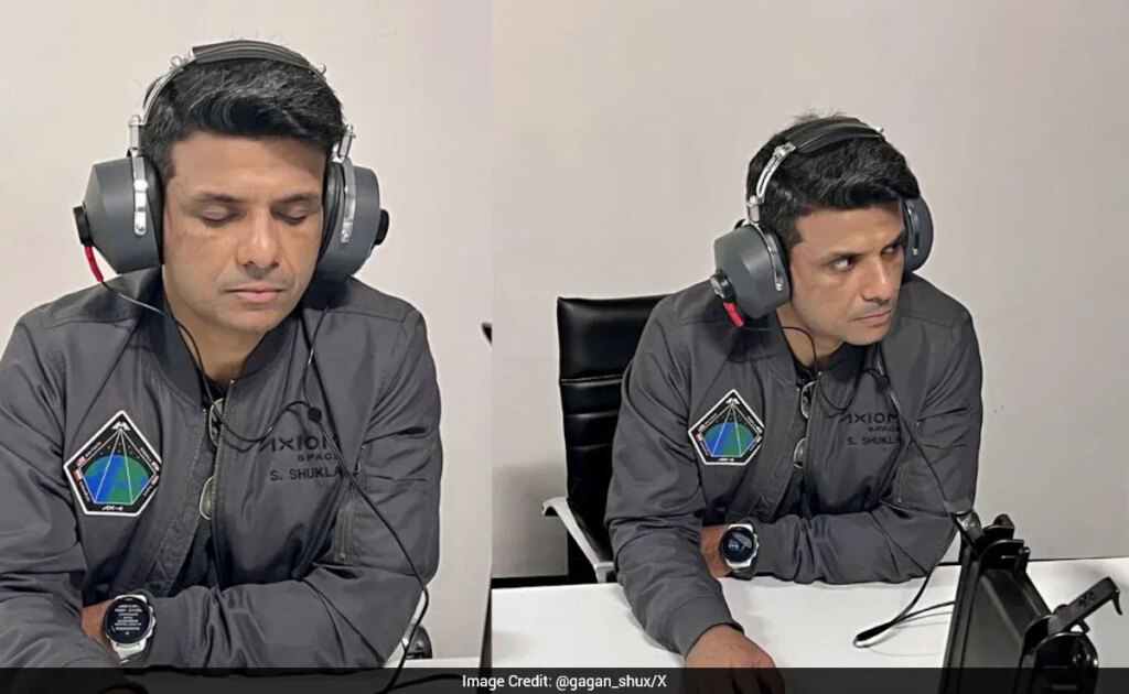 Shubhanshu Shukla Highlights Noise Issue Inside Space Capsules Shubhanshu Shukla Highlights Noise Issue Inside Space Capsules
