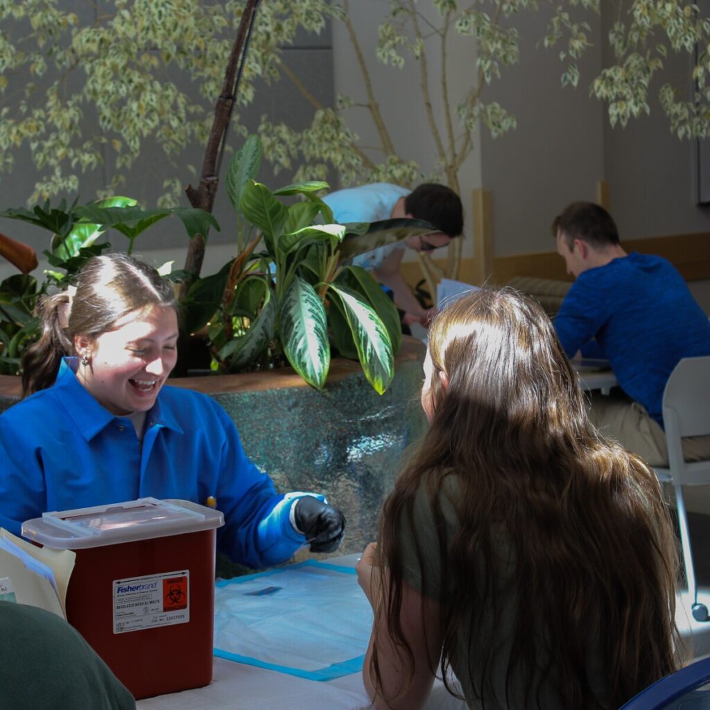 BYU Medical Laboratory Science Association hosts blood typing event
