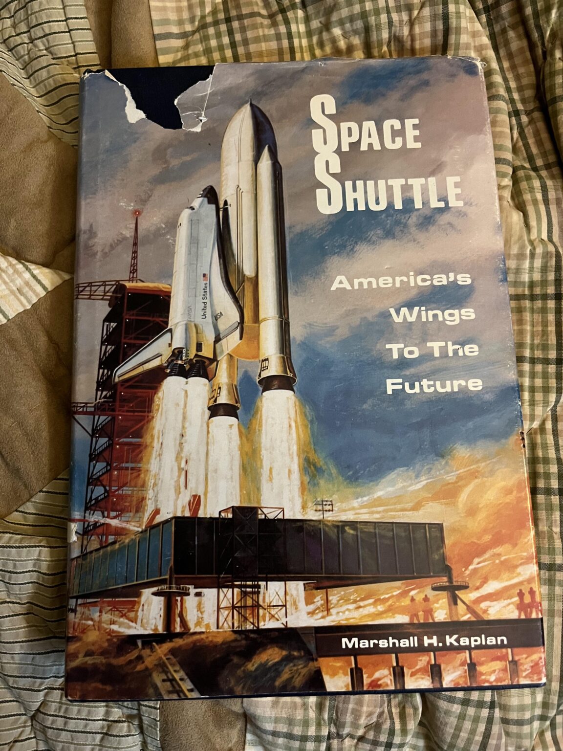 [OC] space shuttle book I got (1978)