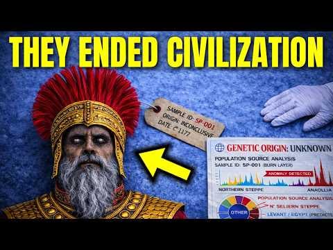 We always hear that the "Sea Peoples" caused the Bronze Age Collapse... but who were they really?