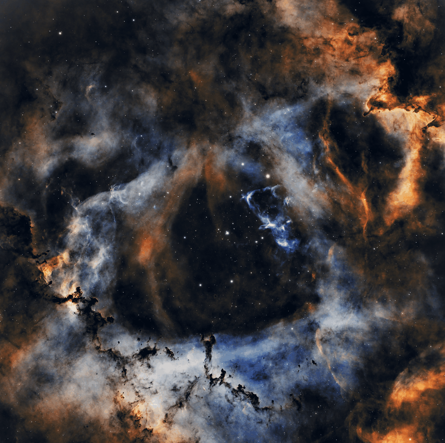 Rosette Nebula - bortel 5/6