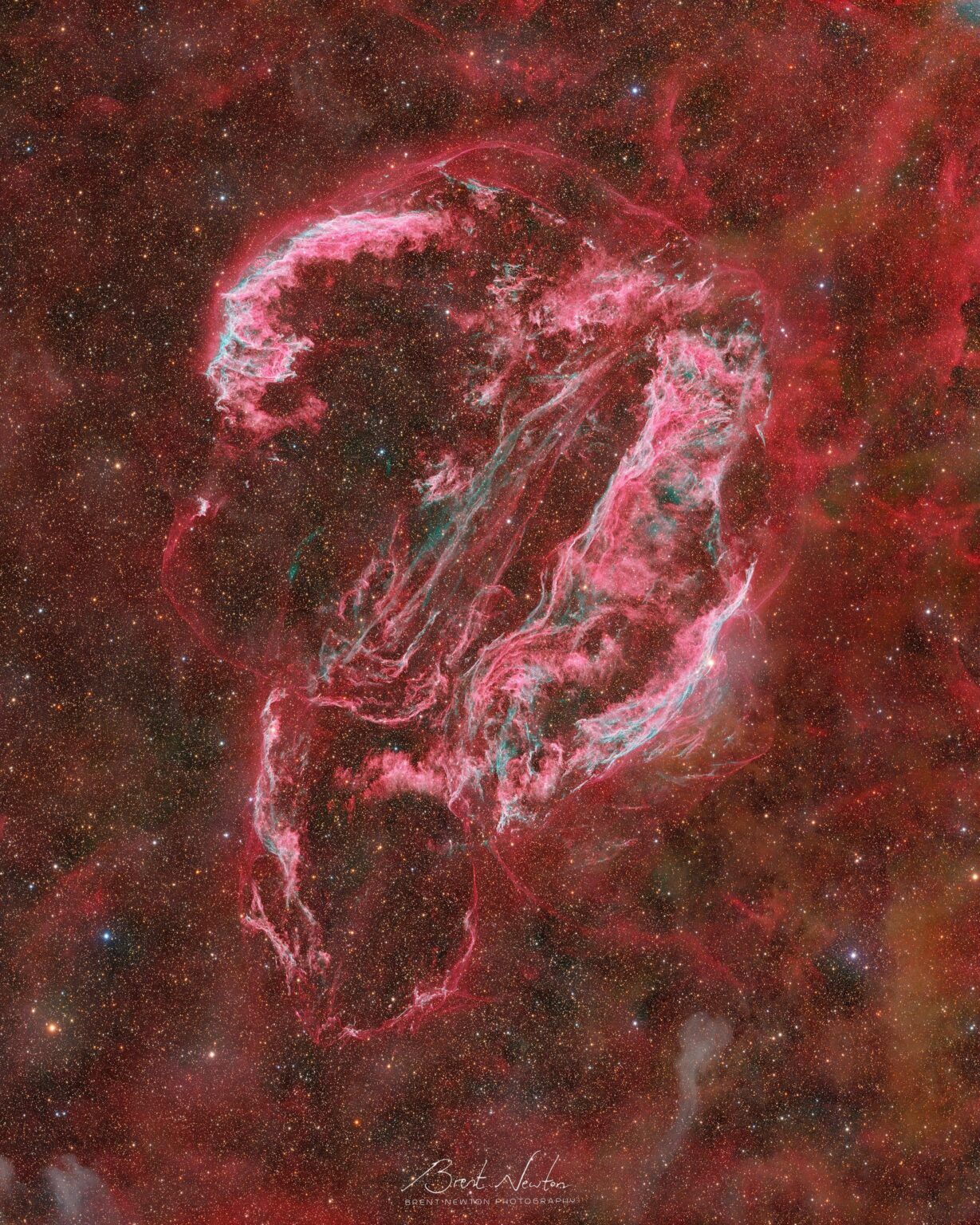 The Veil Nebula - 326 Hours on a Supernova