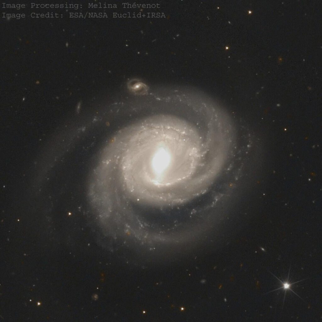NGC 6536 with Euclid. Processed by Melina Thévenot